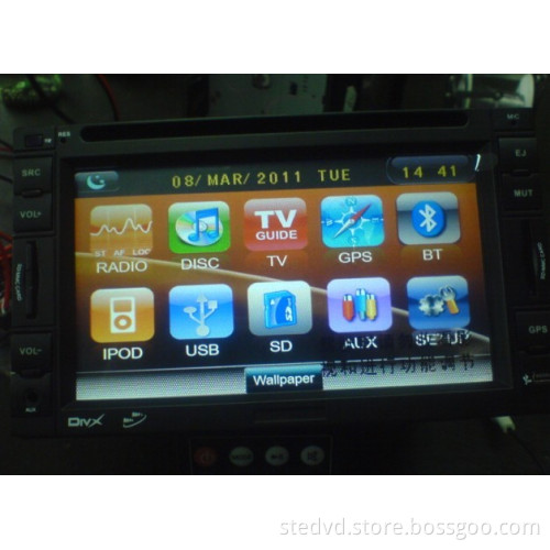Sell Car DVD Player with GPS bluetooth